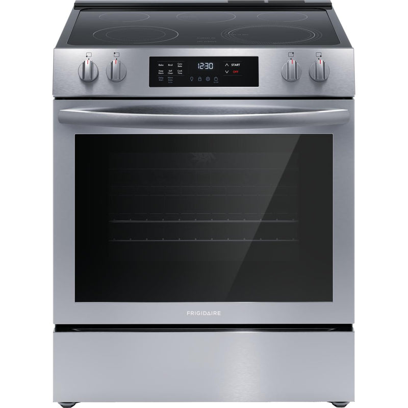  Frigidaire 30-inch Freestanding Electric Range with EvenTemp™ FCFE308CAS IMAGE 1