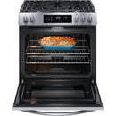 Frigidaire 30-inch Freestanding Gas Range FCFG3062AS IMAGE 2