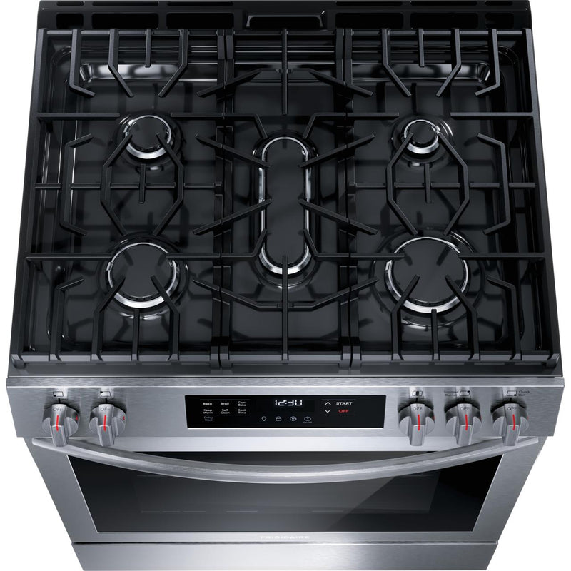  Frigidaire 30-inch Freestanding Gas Range FCFG3083AS IMAGE 4