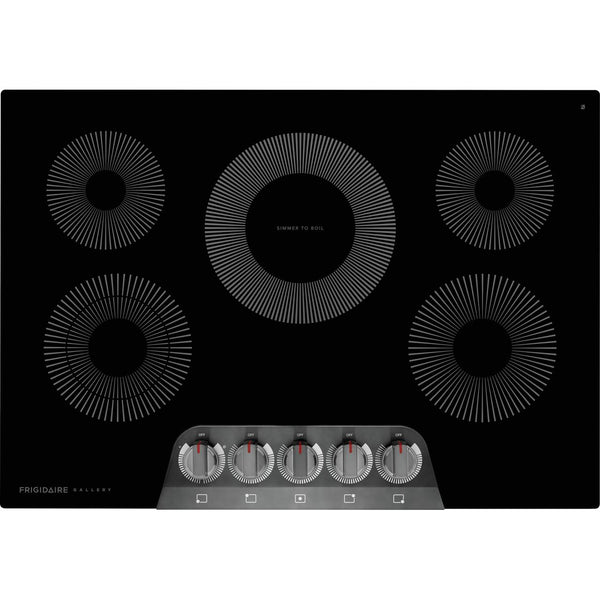  Frigidaire Gallery 30-inch Built-in Electric Cooktop GCCE3070AD IMAGE 1