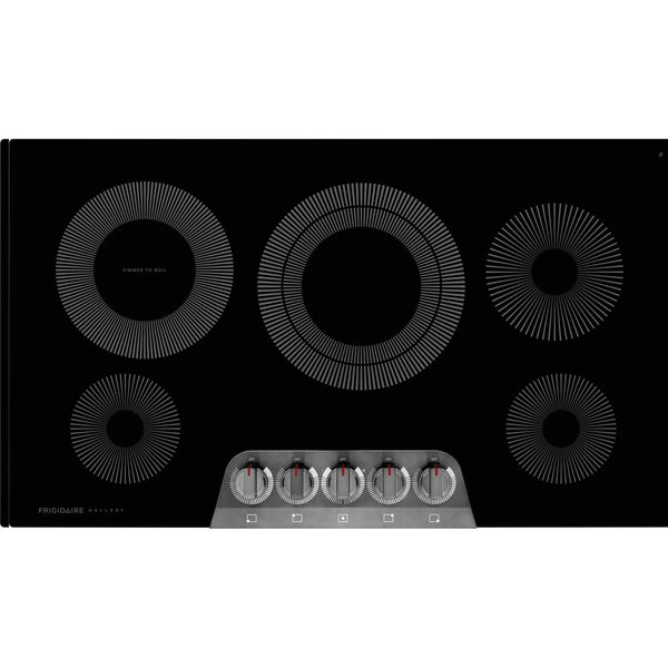  Frigidaire Gallery 36-inch Built-in Electric Cooktop GCCE3670AD IMAGE 1