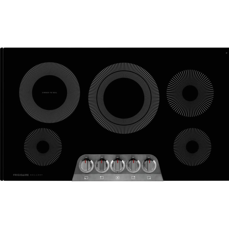  Frigidaire Gallery 36-inch Built-in Electric Cooktop GCCE3670AD IMAGE 1