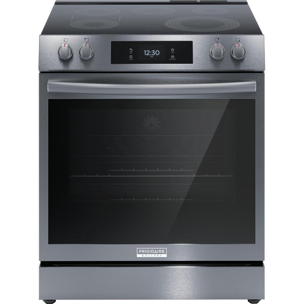  Frigidaire Gallery 30-inch Electric Range Convection Technology GCFE306CBD IMAGE 1