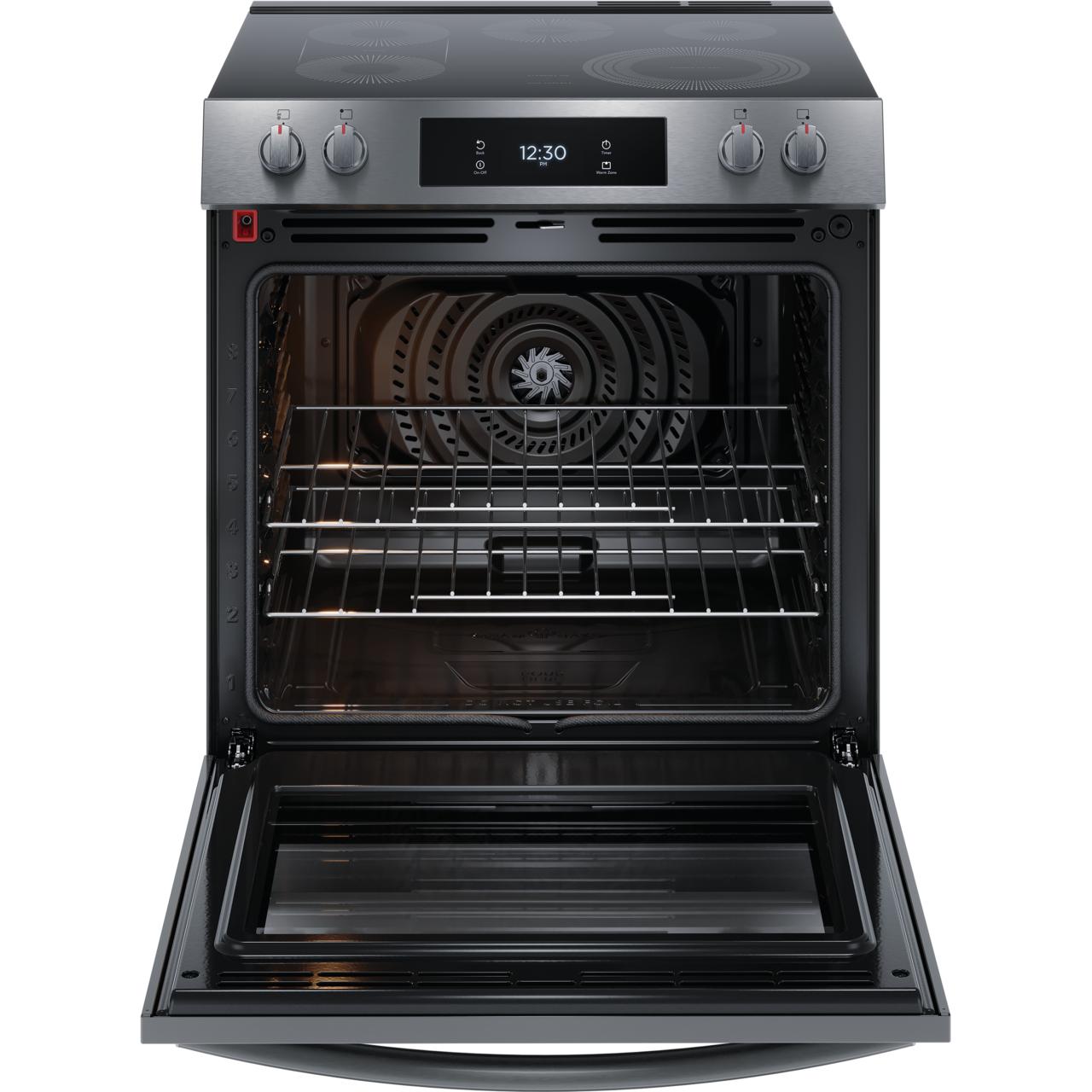  Frigidaire Gallery 30-inch Electric Range Convection Technology GCFE306CBD IMAGE 2