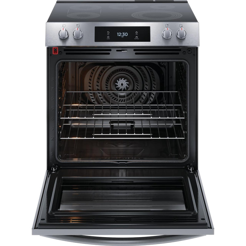  Frigidaire Gallery 30-inch Electric Range Convection Technology GCFE306CBF IMAGE 2