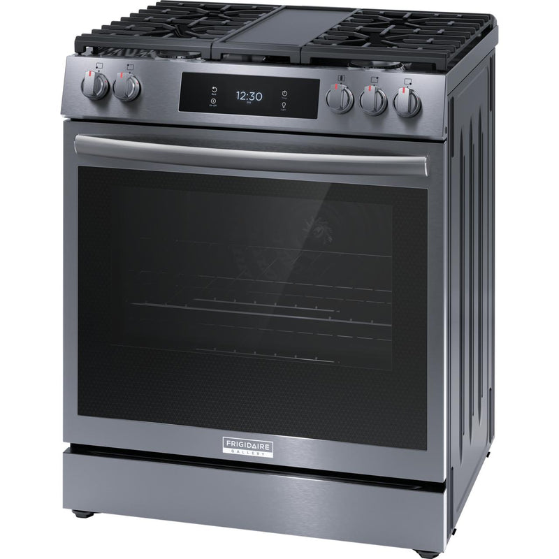  Frigidaire Gallery 30-inch Gas Range with Convection Technology GCFG3060BD IMAGE 5