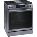  Frigidaire Gallery 30-inch Gas Range with Convection Technology GCFG3060BD IMAGE 6