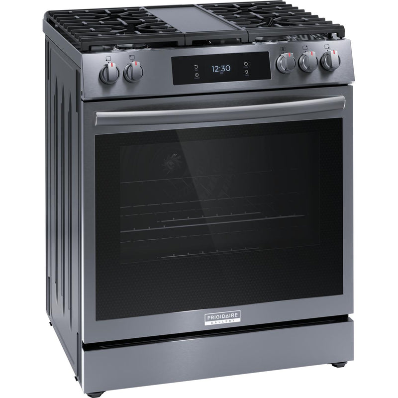  Frigidaire Gallery 30-inch Gas Range with Convection Technology GCFG3060BD IMAGE 6