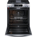  Frigidaire Gallery 30-inch Gas Range with Convection Technology GCFG3060BF IMAGE 3