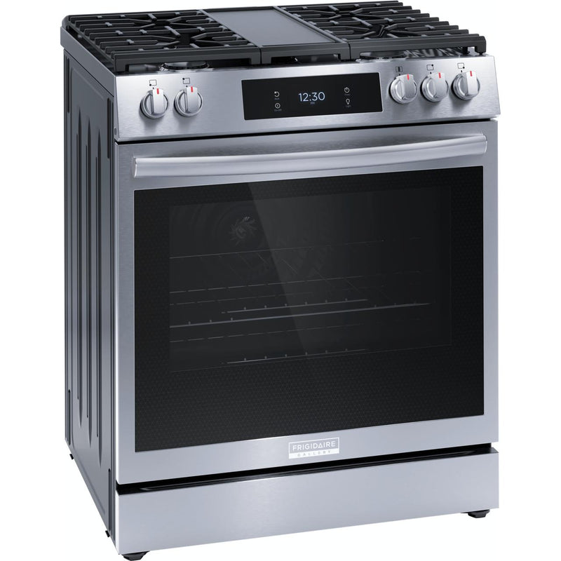  Frigidaire Gallery 30-inch Gas Range with Convection Technology GCFG3060BF IMAGE 6