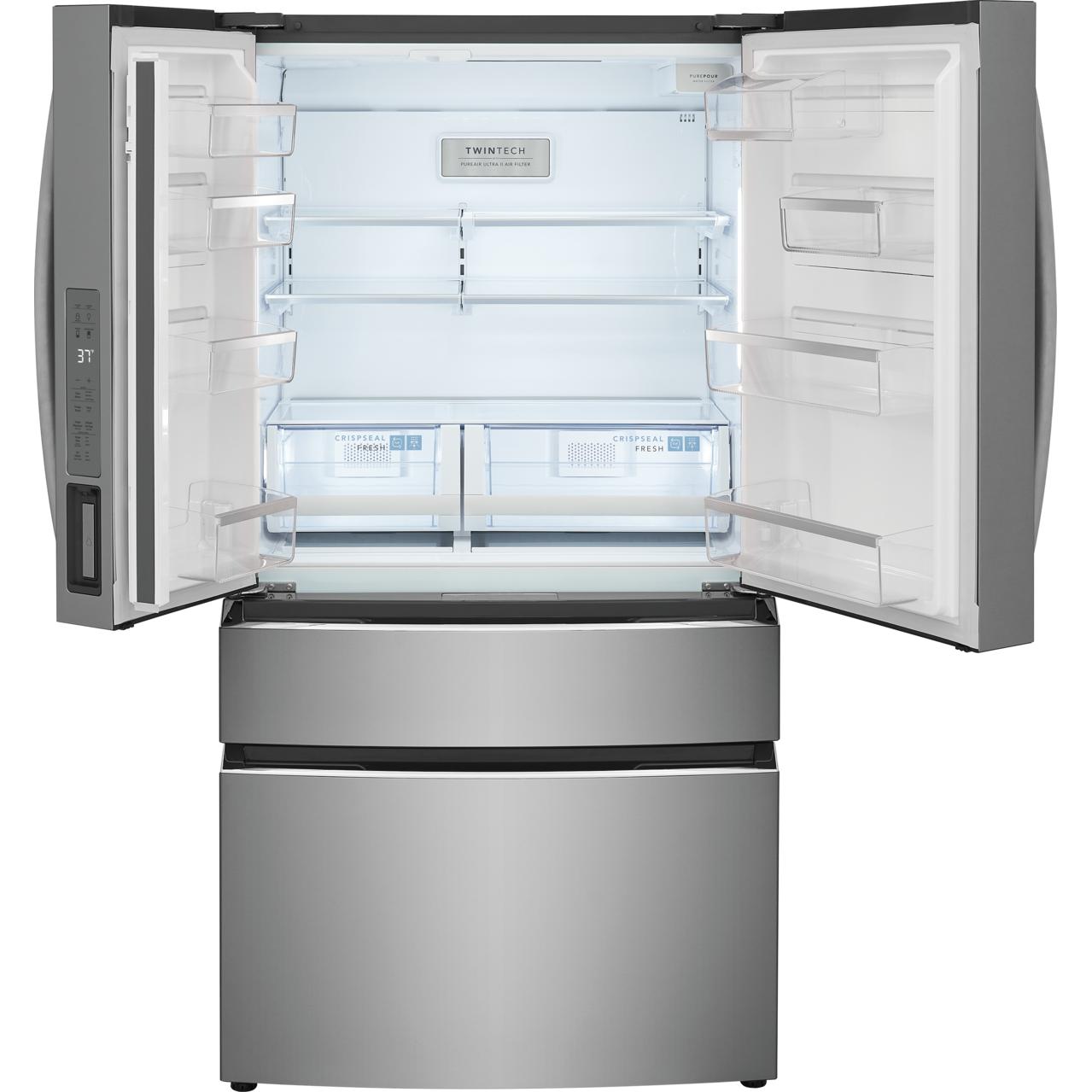  Frigidaire Gallery 36-inch, 22.1 cu. ft. Counter-Depth French 4-Door Refrigerator with Interior Ice Maker GRMG2272CF IMAGE 2