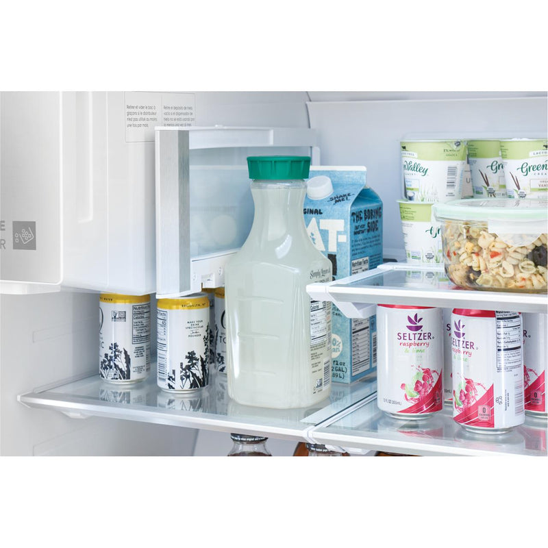  Frigidaire Gallery 36-inch, 21.5 cu. ft. Counter-Depth French 4-Door Refrigerator with Ice Maker GRQC2255BF IMAGE 10