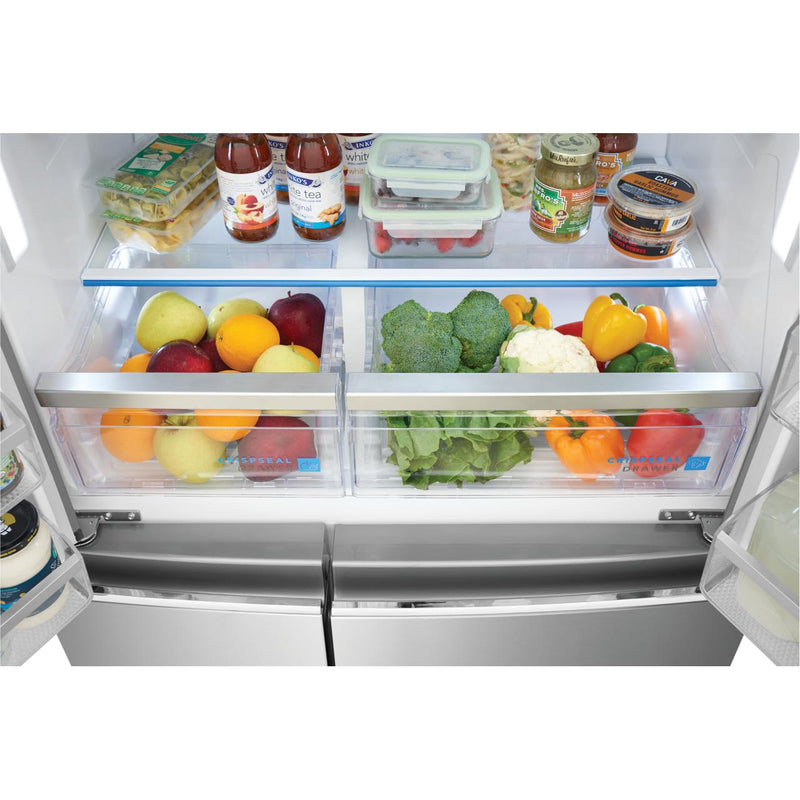  Frigidaire Gallery 36-inch, 21.5 cu. ft. Counter-Depth French 4-Door Refrigerator with Ice Maker GRQC2255BF IMAGE 11