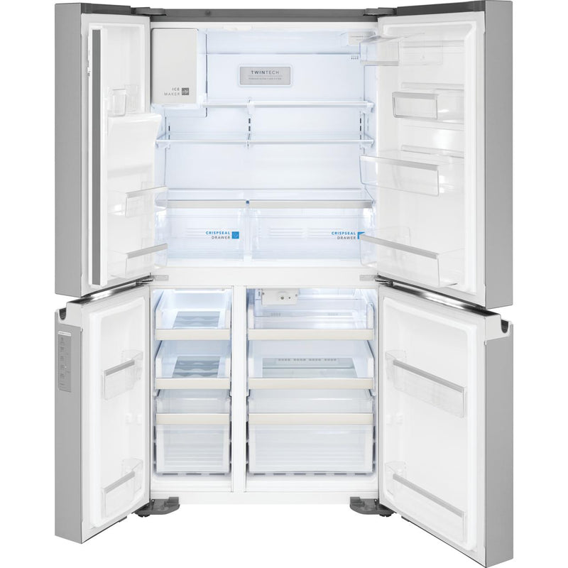  Frigidaire Gallery 36-inch, 21.5 cu. ft. Counter-Depth French 4-Door Refrigerator with Ice Maker GRQC2255BF IMAGE 2