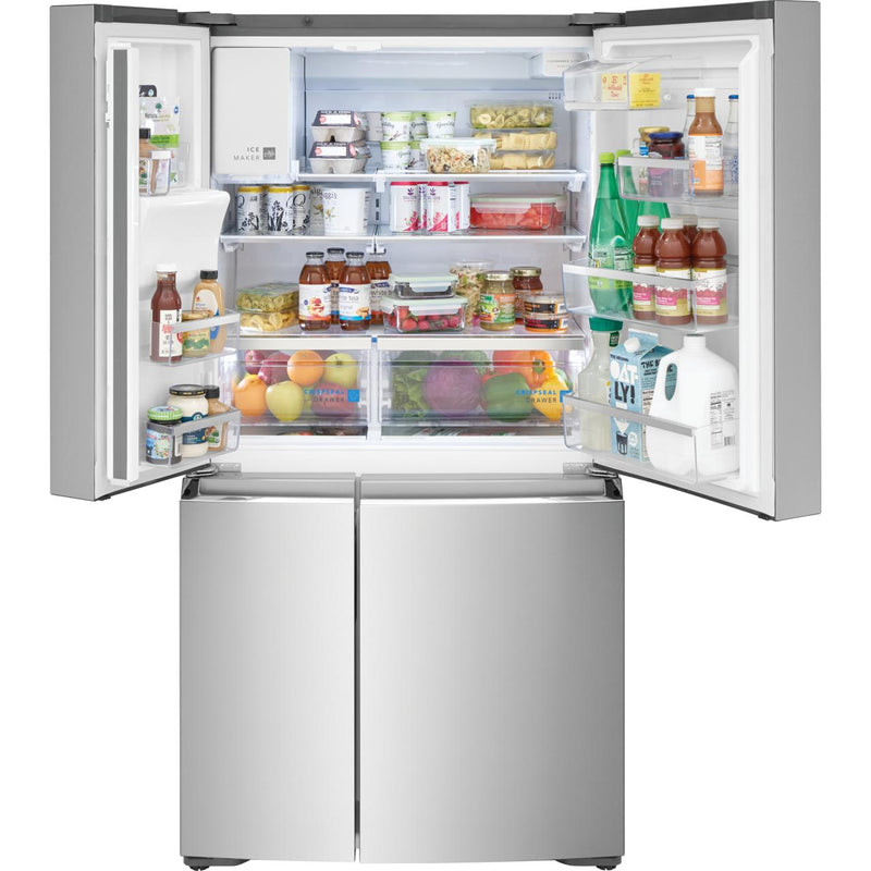  Frigidaire Gallery 36-inch, 21.5 cu. ft. Counter-Depth French 4-Door Refrigerator with Ice Maker GRQC2255BF IMAGE 4