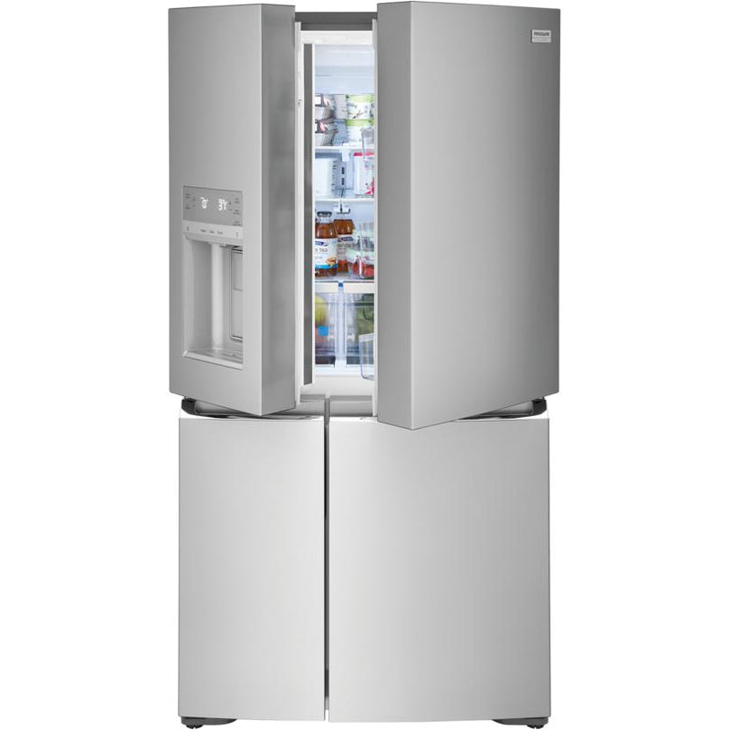  Frigidaire Gallery 36-inch, 21.5 cu. ft. Counter-Depth French 4-Door Refrigerator with Ice Maker GRQC2255BF IMAGE 6