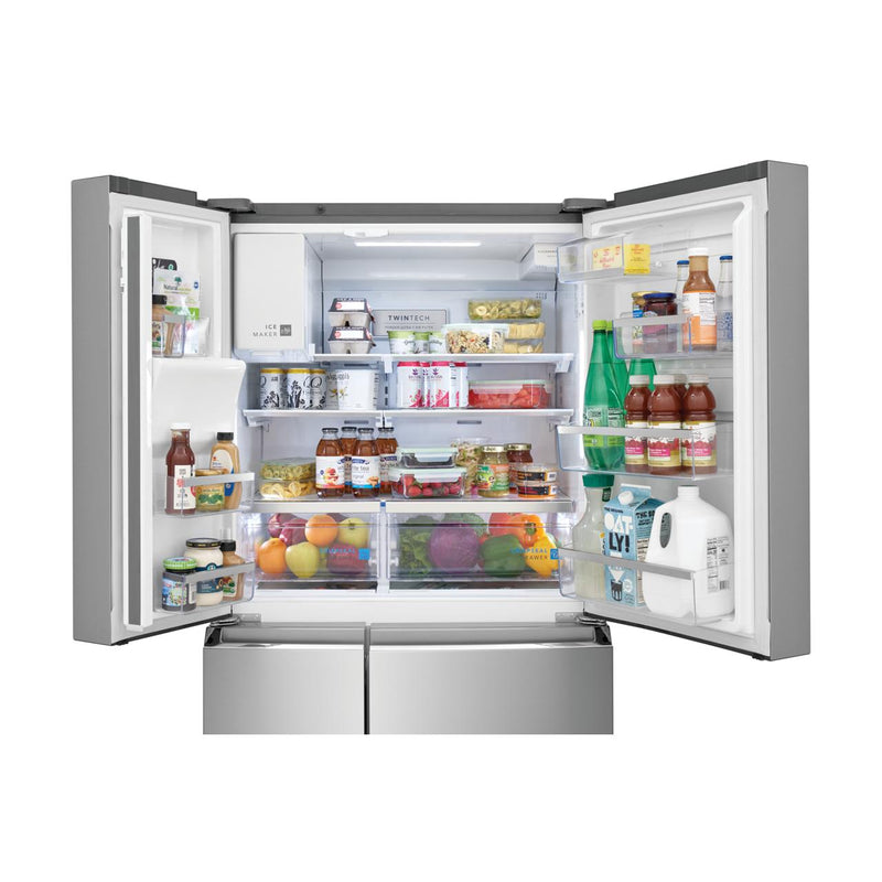  Frigidaire Gallery 36-inch, 21.5 cu. ft. Counter-Depth French 4-Door Refrigerator with Ice Maker GRQC2255BF IMAGE 7