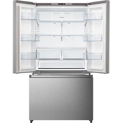  Hisense 36-inch, 26.6 cu. ft. Freestanding French 3-Door Refrigerator RF27A3FSE IMAGE 4