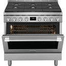  Frigidaire Professional 36-inch Freestanding Dual-Fuel Range with Convection Technology PCFD3670AF IMAGE 3