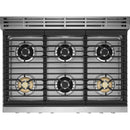  Frigidaire Professional 36-inch Freestanding Dual-Fuel Range with Convection Technology PCFD3670AF IMAGE 5