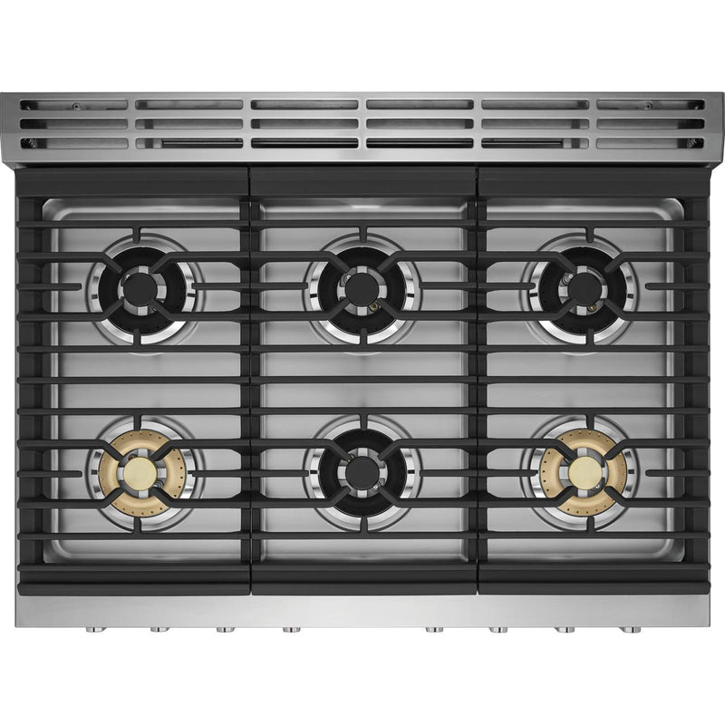  Frigidaire Professional 36-inch Freestanding Dual-Fuel Range with Convection Technology PCFD3670AF IMAGE 5