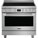 Frigidaire Professional 36-inch Freestanding Induction Range with Convection Technology PCFI3670AF IMAGE 1