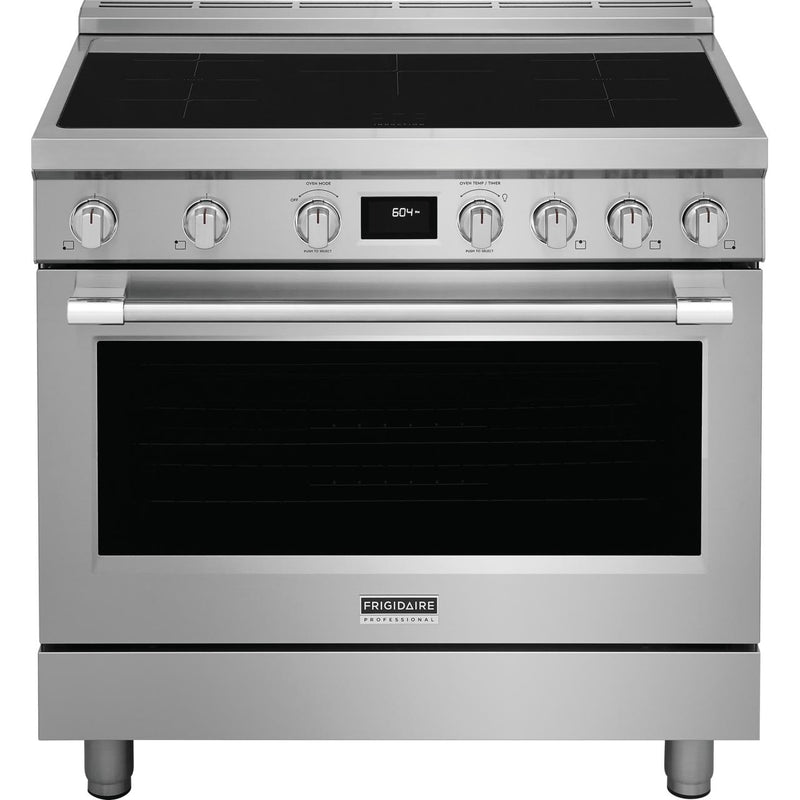  Frigidaire Professional 36-inch Freestanding Induction Range with Convection Technology PCFI3670AF IMAGE 1