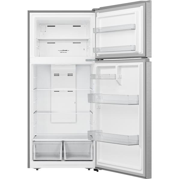  Hisense 18 cu. ft. Freestanding Top Freezer Refrigerator RT18A2FSD IMAGE 3