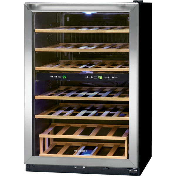 Frigidaire 45-Bottle Wine Cooler with 2 Temperature Zones FRWW4543AS IMAGE 1
