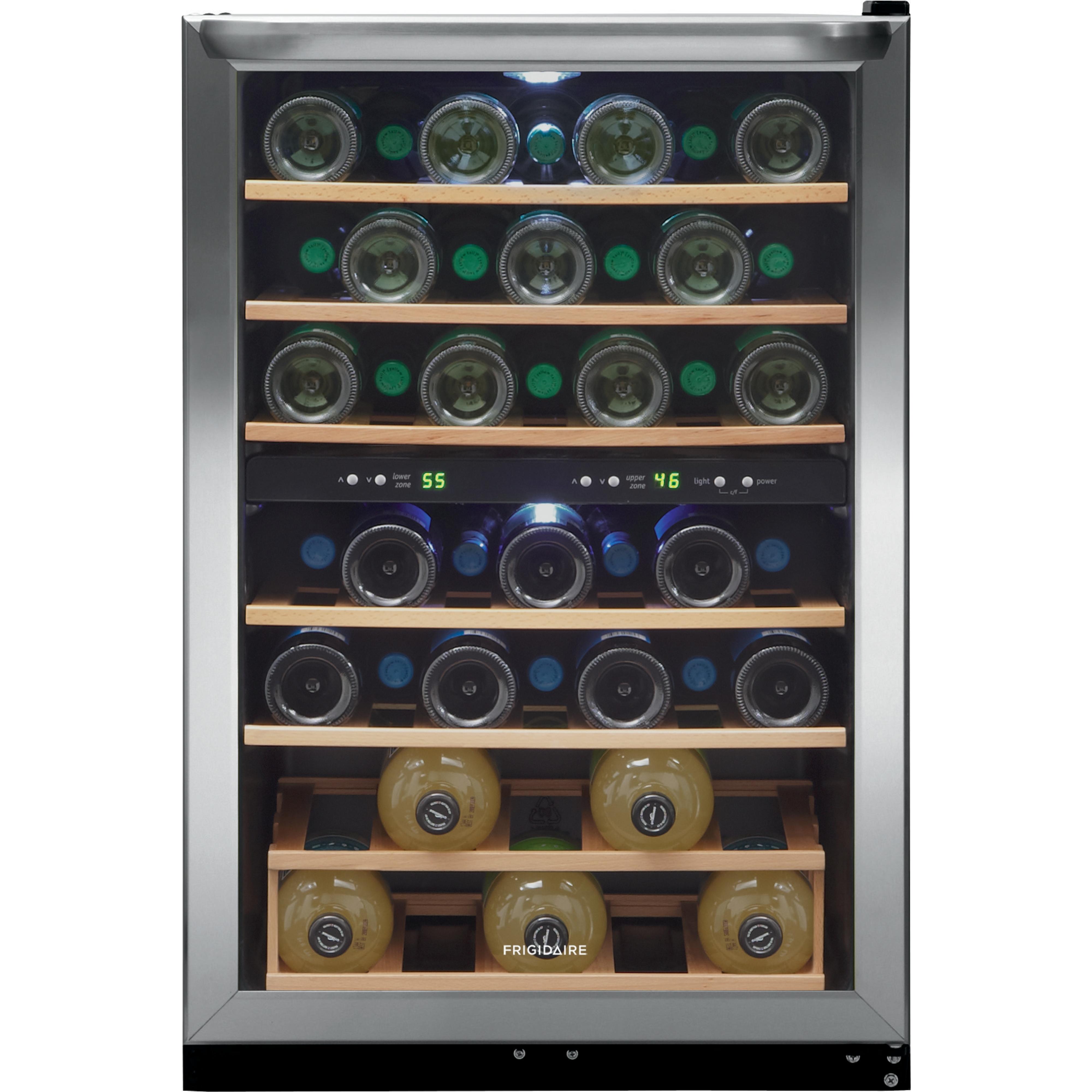  Frigidaire 45-Bottle Wine Cooler with 2 Temperature Zones FRWW4543AS IMAGE 3