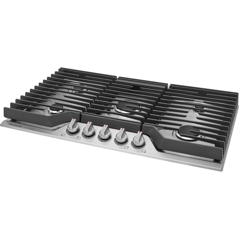  Frigidaire Gallery 36-inch Built-In Gas Cooktop GCCG3648AS IMAGE 2
