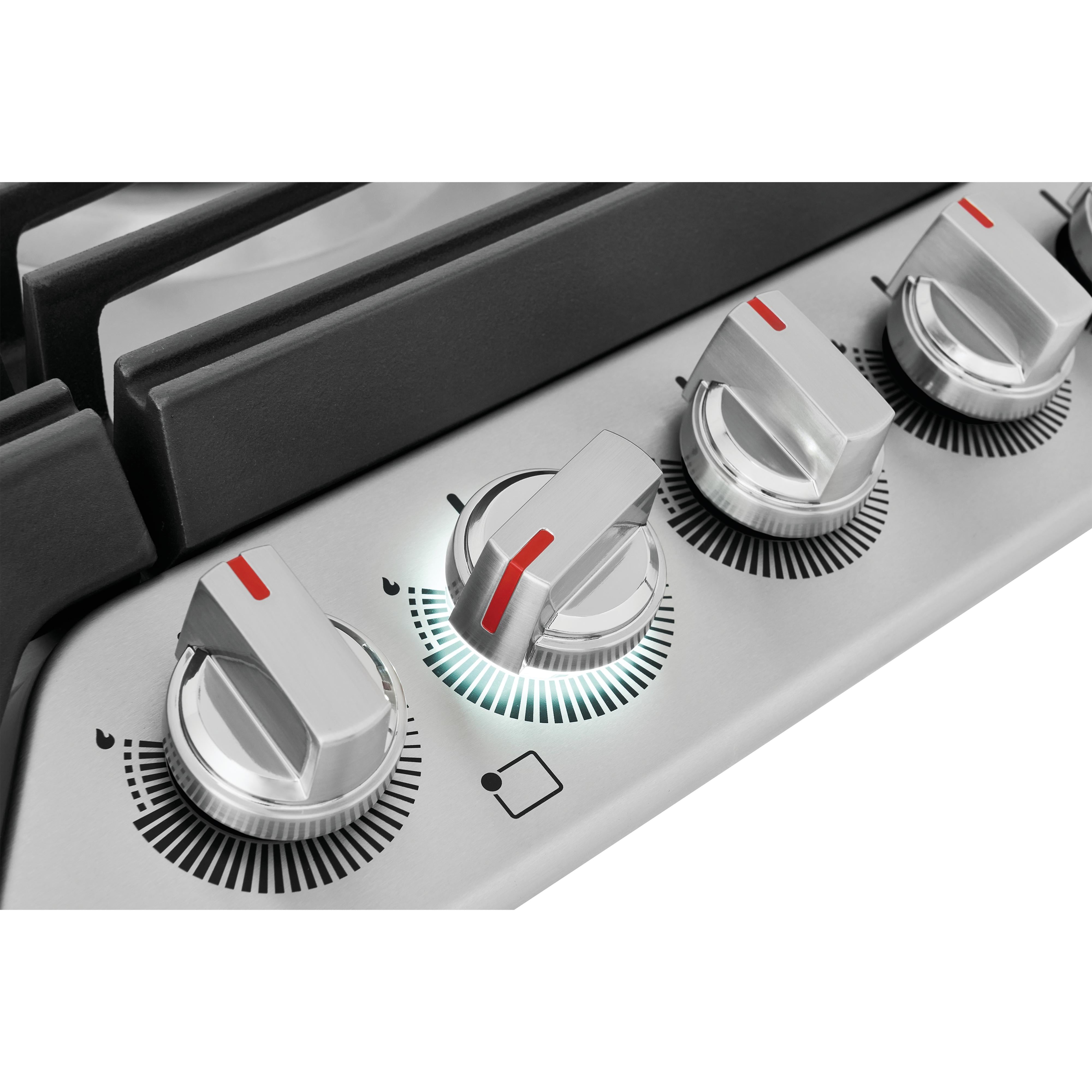  Frigidaire Gallery 36-inch Built-In Gas Cooktop GCCG3648AS IMAGE 5