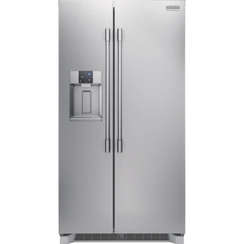  Frigidaire Professional 36-inch, 22.3 cu. ft. Side-by-Side Refrigerator with Water and Ice Dispensing System PRSC2222AF IMAGE 1