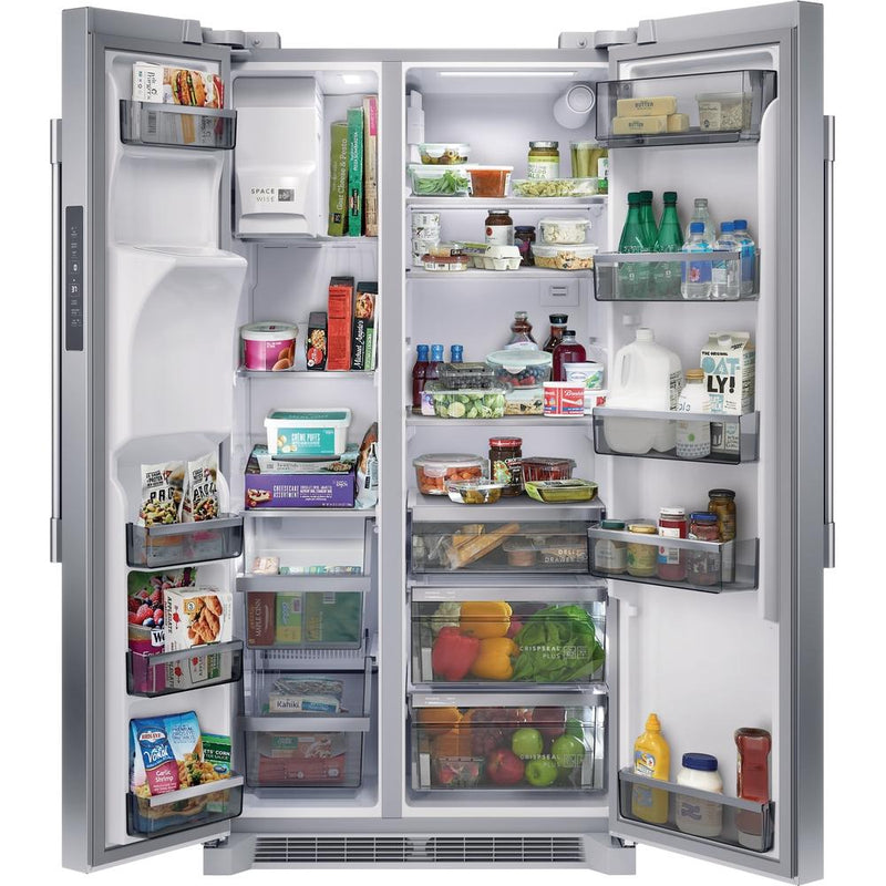  Frigidaire Professional 36-inch, 22.3 cu. ft. Side-by-Side Refrigerator with Water and Ice Dispensing System PRSC2222AF IMAGE 2