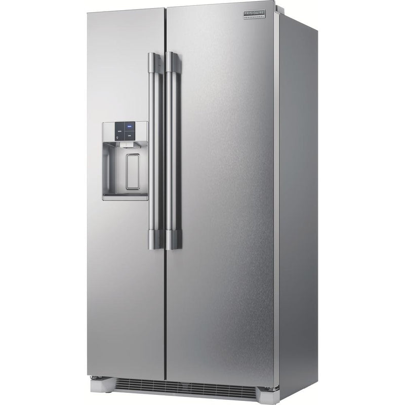  Frigidaire Professional 36-inch, 22.3 cu. ft. Side-by-Side Refrigerator with Water and Ice Dispensing System PRSC2222AF IMAGE 3