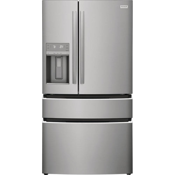  Frigidaire Gallery 36-inch, 26.3 cu. ft. French 4-Door Refrigerator with External Water and Ice Dispenser GRMS2773AF IMAGE 1