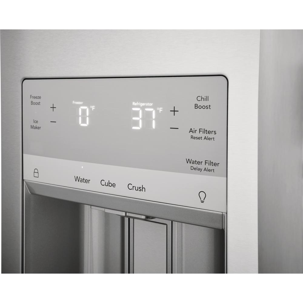  Frigidaire Gallery 36-inch, 26.3 cu. ft. French 4-Door Refrigerator with External Water and Ice Dispenser GRMS2773AF IMAGE 5