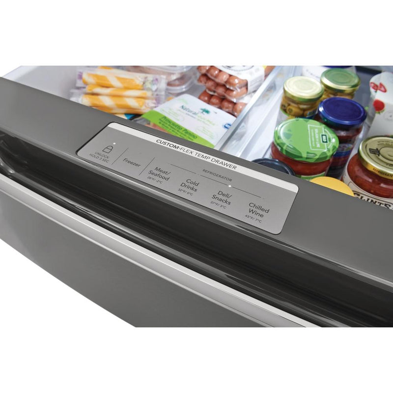  Frigidaire Gallery 36-inch, 26.3 cu. ft. French 4-Door Refrigerator with External Water and Ice Dispenser GRMS2773AF IMAGE 6