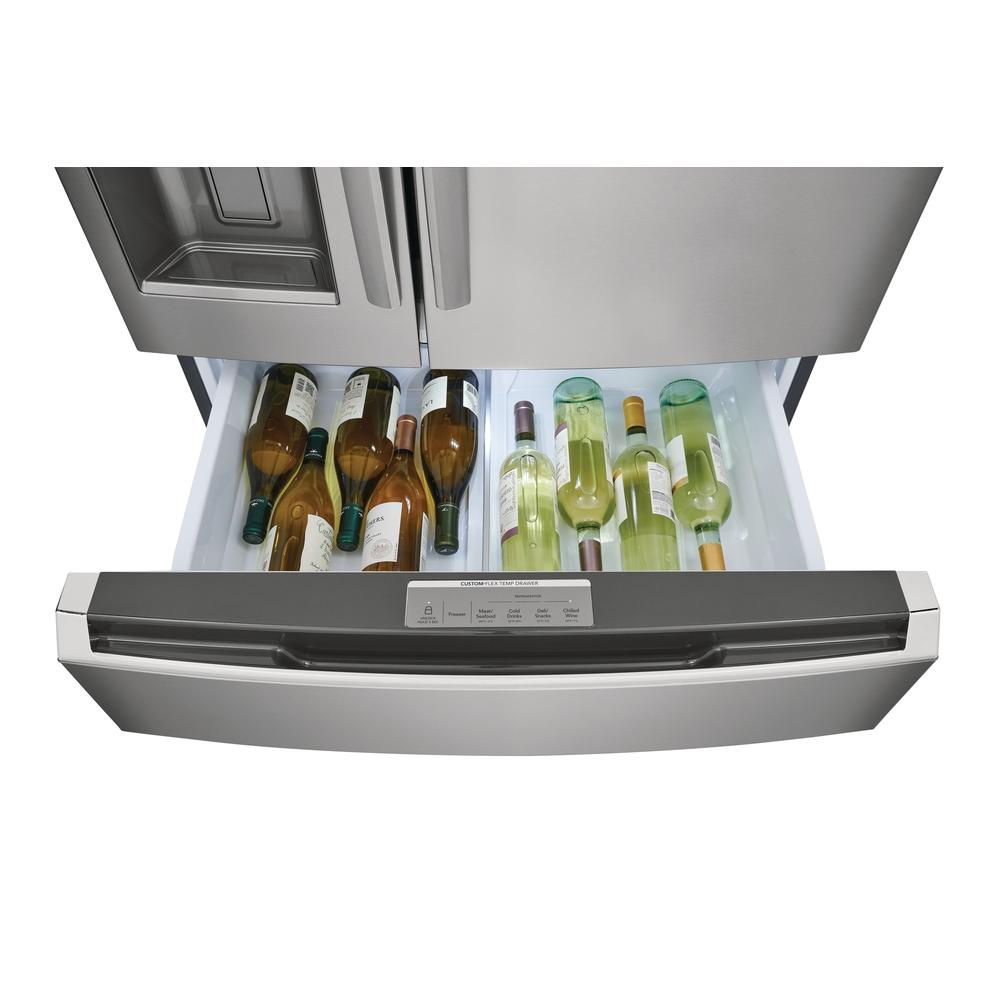  Frigidaire Gallery 36-inch, 26.3 cu. ft. French 4-Door Refrigerator with External Water and Ice Dispenser GRMS2773AF IMAGE 9