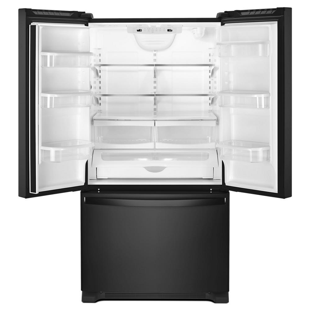  Whirlpool 33-inch, 22.1 cu. ft. Freestanding French 3-Door Refrigerator with Factory Installed Ice Maker WRFF5333PB IMAGE 2