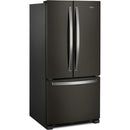  Whirlpool 33-inch, 22.1 cu. ft. Freestanding French 3-Door Refrigerator with Factory Installed Ice Maker WRFF5333PV IMAGE 11