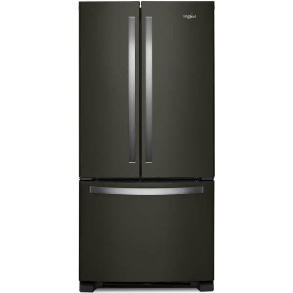  Whirlpool 33-inch, 22.1 cu. ft. Freestanding French 3-Door Refrigerator with Factory Installed Ice Maker WRFF5333PV IMAGE 1