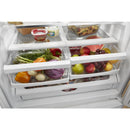 Whirlpool 33-inch, 22.1 cu. ft. Freestanding French 3-Door Refrigerator with Factory Installed Ice Maker WRFF5333PV IMAGE 7