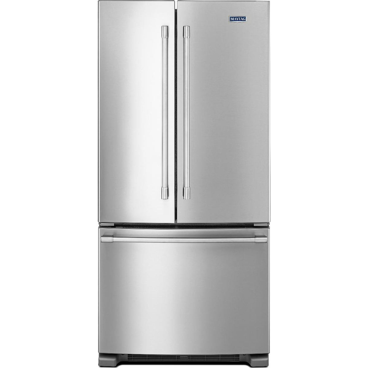 Maytag 33-inch, 22.1 cu. ft. Freestanding French 3-Door Refrigerator with Factory-Installed Ice Maker MRFF5033PZ IMAGE 1