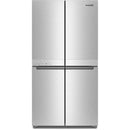  KitchenAid 36-inch, 19.4 cu. ft. Counter-Depth 4-Door Refrigerator with PrintShield™ Finish KRQC506MPS IMAGE 1