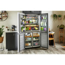  KitchenAid 36-inch, 19.4 cu. ft. Counter-Depth 4-Door Refrigerator with PrintShield™ Finish KRQC506MPS IMAGE 20