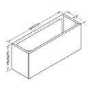  Vent-A-Hood 10FT Duct Cover WDCRND-24/24AS IMAGE 1