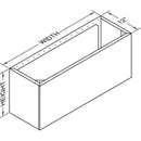  Vent-A-Hood 9FT Duct Cover WDCRND-30/12AS IMAGE 1