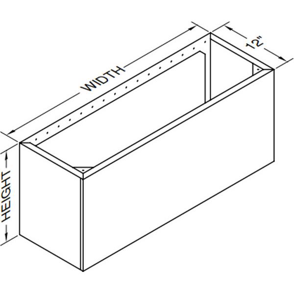  Vent-A-Hood 10FT Duct Cover WDCRND-42/24AS IMAGE 1