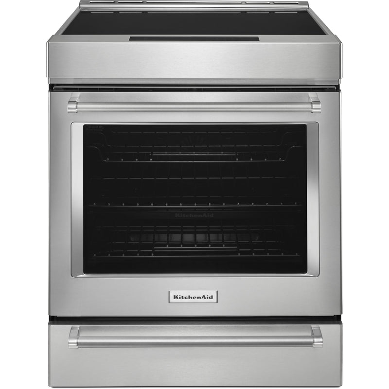  KitchenAid 30-inch Slide-In Induction Range with Air Fry Technology KSIS730PSS IMAGE 1